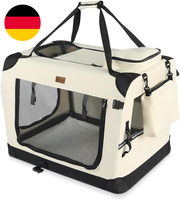 Vounot Hundebox Faltbar, Transportbox Katze Hunde, Hundetasche, Oxford-Gewebe, N