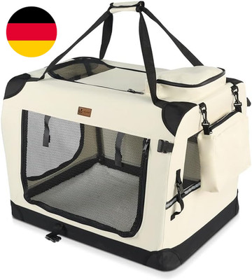 VOUNOT Hundebox Faltbar, Transportbox Katze Hunde, Hundetasche, Oxford-Gewebe, N
