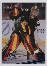 2025-26 Upper Deck Fleer Ultra SP Ice 84/100 Dustin Wolf #101 1t8r