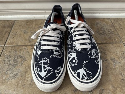 2足セット VANS アナハイム 44DX Vans Authentic 44 Deck DX Anaheim Factory Anchors Navy