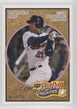 2008 Upper Deck Baseball Heroes Beige 57/299 Delmon Young #102 0t2