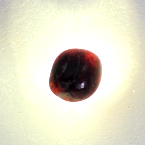 Cristallo di painite naturale 1,40 ct non trattato Birmania Mogok mondo gemma più rara W7166