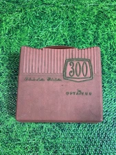 Opta-Vue Slide File 300  Carry Case With Personal Collection Slides Of Italy 