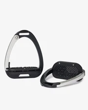 Lemieux Vector Balance Safety Stirrup Iron - Black/Aluminium