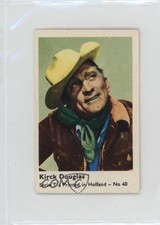 1969 Dutch Gum Serie T Printed in Holland Kirk Douglas #40 1fw1