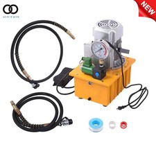 10000 PSI Electric Hydraulic Pump, 750W 110V 8L Capacity for Punching/Bending