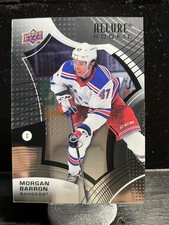 Morgan Barron 2021-22 Upper Deck Allure New York Rangers