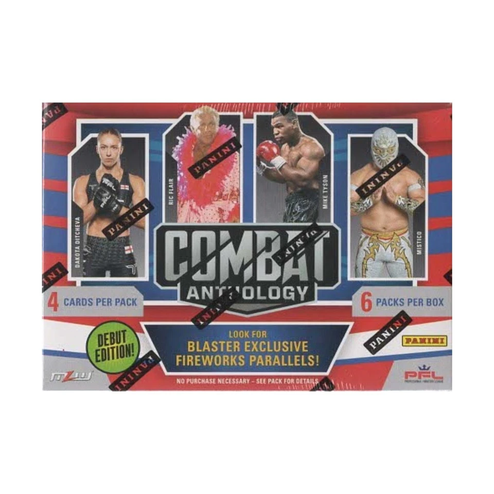 2025 Panini Combat Anthology 24Ct. Blaster Box | Factory Sealed - Image 2 of 4