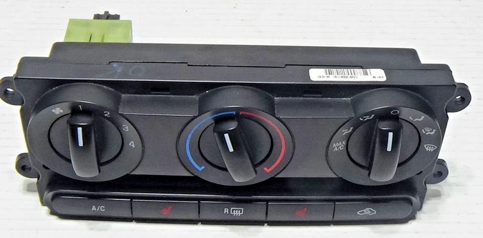 2007-2009 Ford Mustang Climate Control With Heated Seat Switch - Image 2 of 4