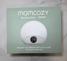 Momcozy Sound Machine Alarm Clock Wake Up Light sunrise Echo WN07 for Sleep New