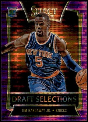 2013-14 Select #22 Tim Hardaway Jr. Draft Selections Purple #/99 Rookie E1