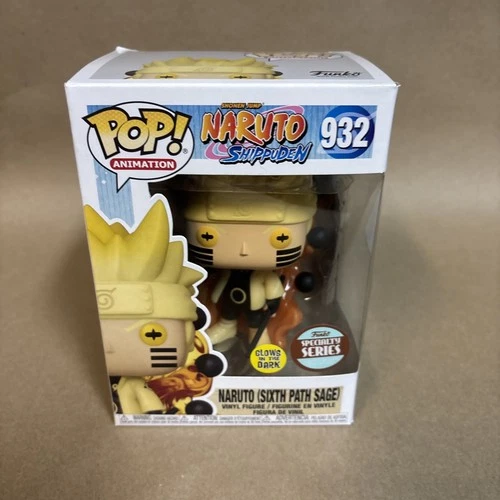 Funko POP! Naruto Shipuden #186 Naruto (Six Path) Glows in the Dark Hot Topic