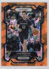 2024-25 Panini Prizm Draft Picks Orange Ice Prizm Cam Spencer #94 1h1n
