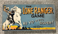 Parker Brothers The Lone Ranger Game Hi-Yo Silver 1938 Western Board Game