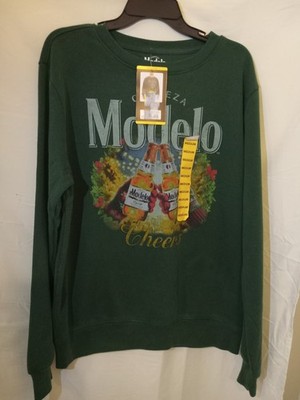 Modelo Mens Holiday Sweatshirt Sz. M.  Cheers