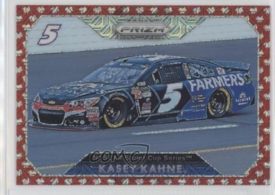 2016 Panini Prizm NASCAR Red Flag Prizm /75 Kasey Kahne #56 1c1