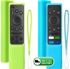 Glow Dark Silicone Cover for Samsung TV Remote BN59 Series Case 2 Pack Soft Glow