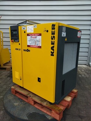 Schraubenkompressor KAESER ASK27 15 kW 2,86 m³/min 8 bar (Baujahr 2008)