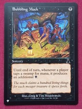 Magic The Gathering THE LIST - URZA'S DESTINY BUBBLING MUCK black card MTG
