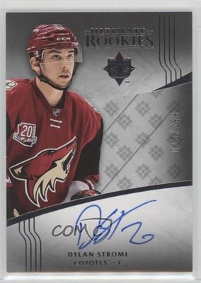 2016 Ultimate Collection Rookies Tier 1 15/299 Dylan Strome Rookie Auto RC 2d8
