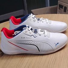 Puma Bmw Motorsport Drift Cat 11 Mens Low Top Lace Up Sneakers White Red Blue Puma Bmw Motorsport Drift Cat 11 Mens Low Top Lace Up Sneakers White Red Blue