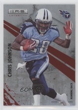 2010 Panini Rookies & Stars Longevity Ruby 8/100 Chris Johnson #143 0o9