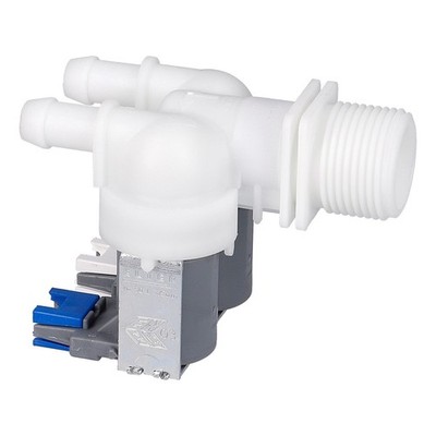 Magnetventil 2fach 180° kompatibel mit Candy 41032538 2fach 180° Waschmaschine