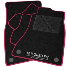 To fit Volkswagen Scirocco 2008-2017 Tailored Black Car Mats (BRW)