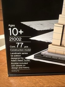 LEGO Architecture Empire State Building Set 21002 77 Pieces NEW NISB Retired