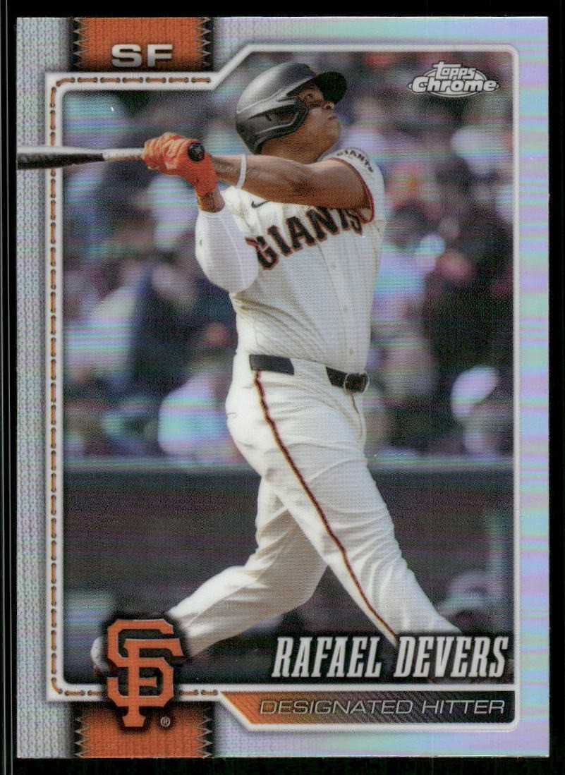 2026 Topps Chrome #183 Rafael Devers Refractor