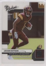 2022 Panini Clearly Donruss Clearly The Rookies Jahan Dotson #TR-8 w5p