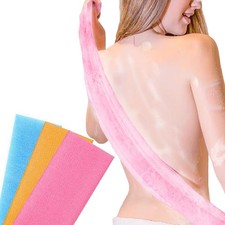 Exfoliating Washcloth Back Scrubber for Shower Japanese Beauty Bath Towel Korean
