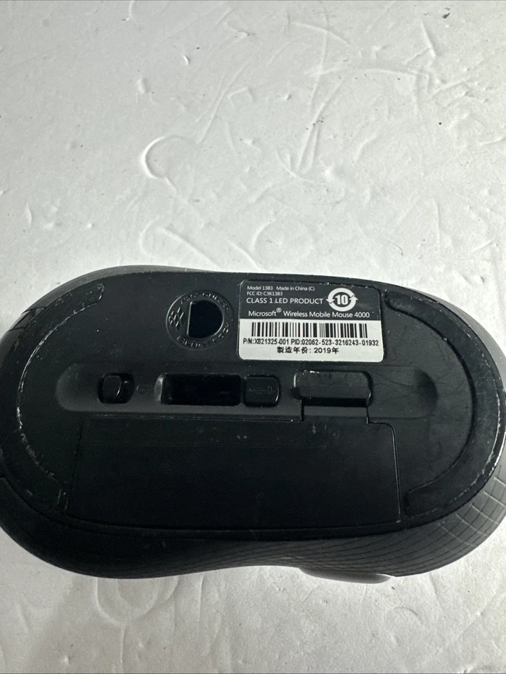 Microsoft Mobile 4000 Wireless BlueTrack Mouse 1383 (11) - Image 2 of 2