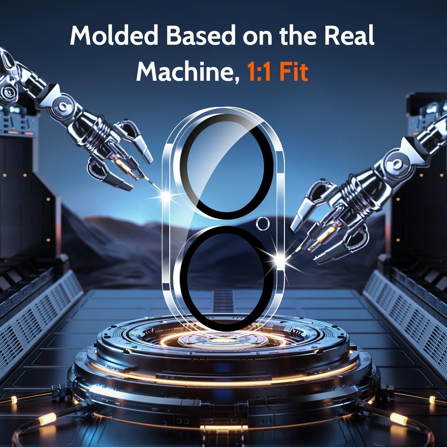 (3 Pack Camera Lens Protector Compatible for For iPhone 16 &amp; 16 Plus 