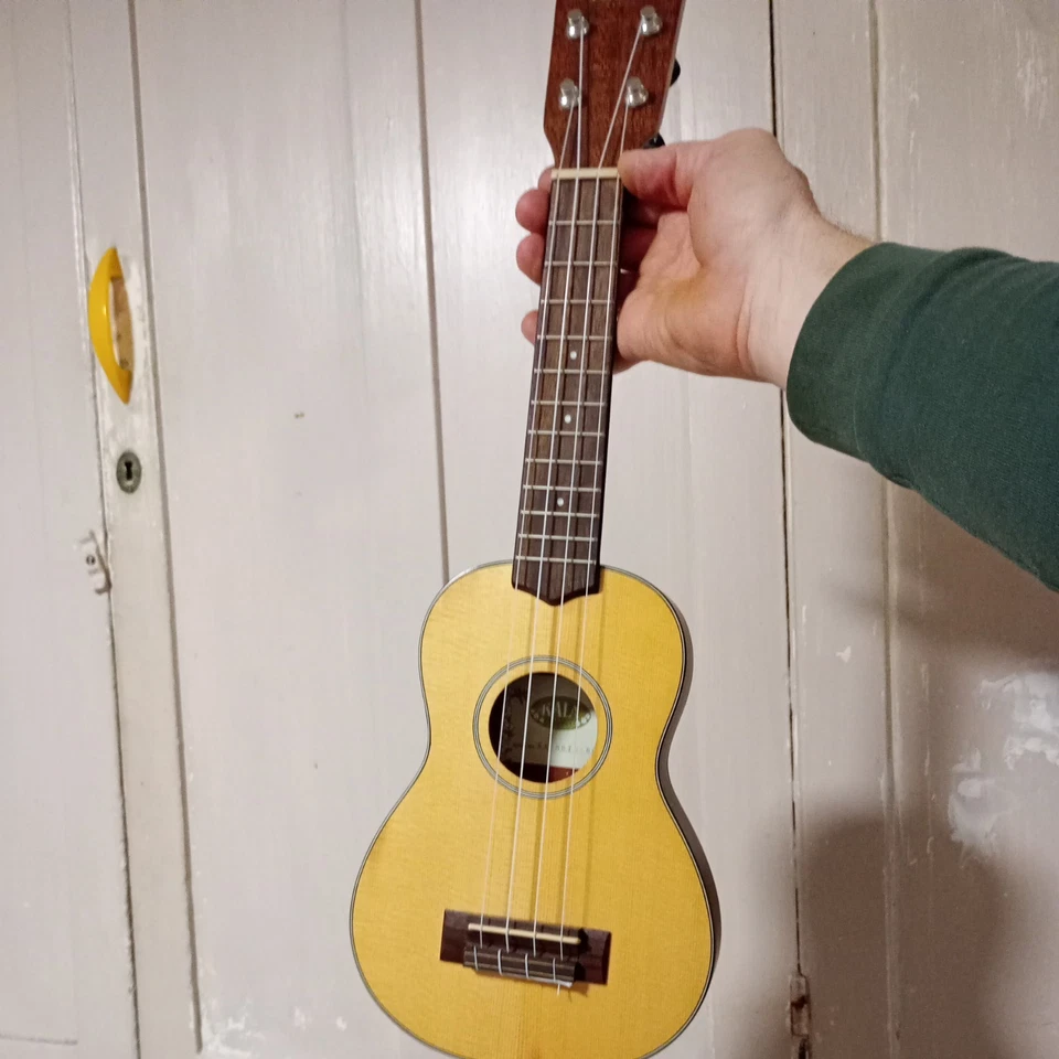 Kala KA-SSTU-BP Soprano Travel Ukulele Friction Pegs & KALA gigbag/side pocket - Image 3 of 4