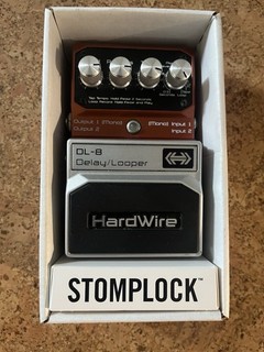Digitech HardWire DL 8 Delay/Looper Guitar Effects Pedal Box