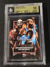 2024-25 TOPPS NOW #8 JAMES HARDEN BGS 10 🔥 Los Angeles Clippers 