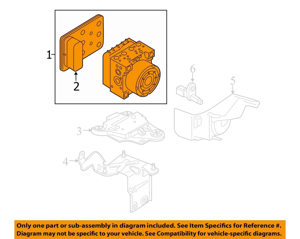 ABS 泵防锁制动零件总成可转换适合 15-16 奥迪 A3 756527 — 第 3/4 张图片