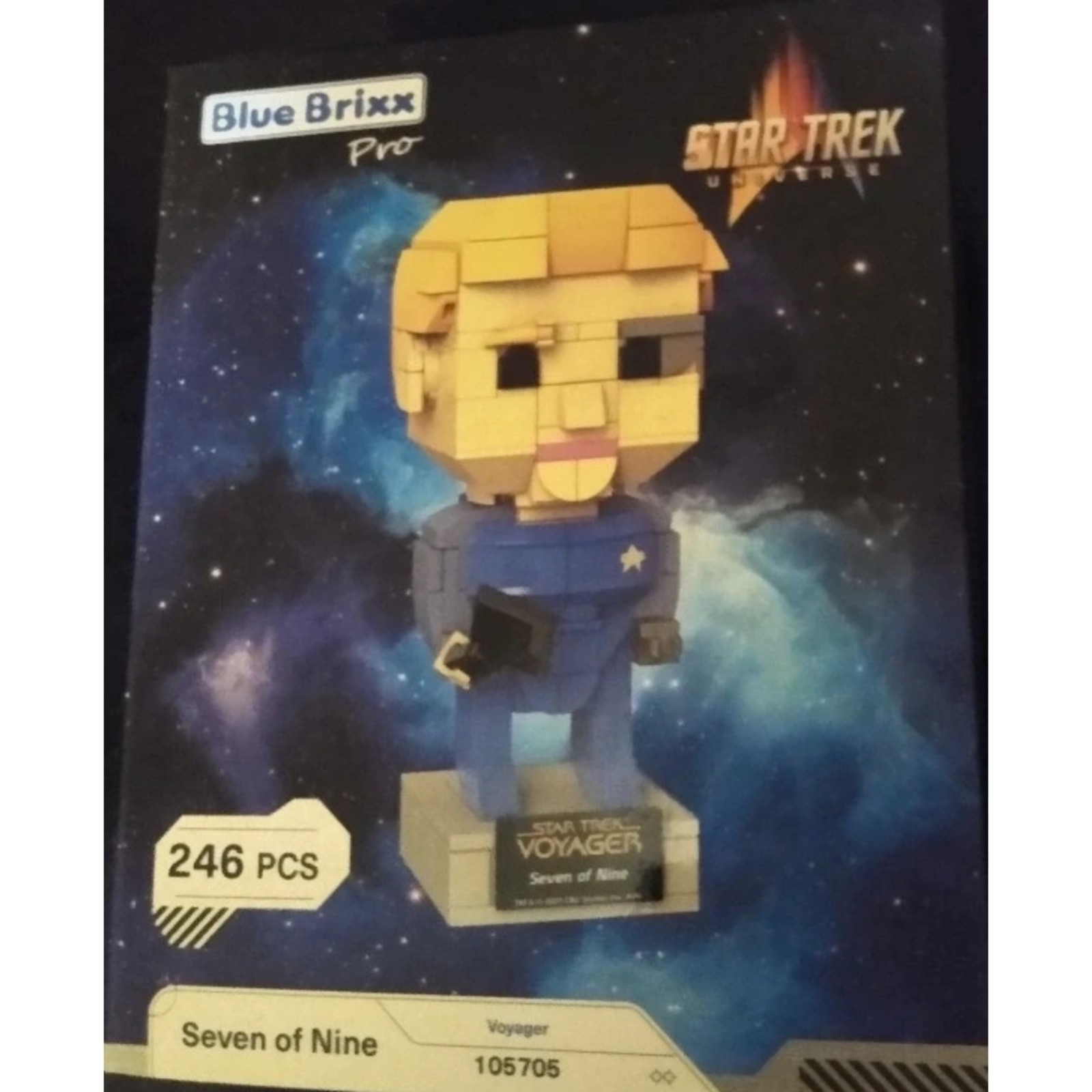Bluebrixx Star Trek Voyager Picard 105705 Seven of Nine Borg (Brick Buddy) NEU