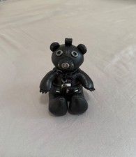 STAR WARS x COACH Limited Darth Vader Bear Bag Charm Leather Black Key Ring