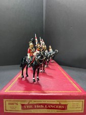 W Britains 00076 Special Collectors Edition The 16th Lancers 5pcs. w/Box