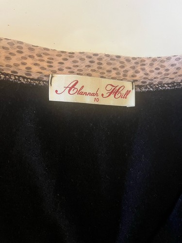 Alannah Hill VTG cardigan Made In AU angora/silk/acrylic blend size 10 - Picture 9 of 10