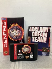 Thumbnail of ebay&reg; auction 336375990501 | Sega Mega Drive Genesis NBA Jam Cart nur Handbuch und Poster