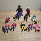 Mixed Lot of 9 Vintage 1990s Playmobil Mini Figures
