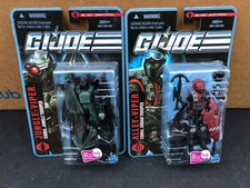 GI Joe 2010 POC Pursuit Of Cobra Jungle Viper & Crimson Alley Viper 25th 30th