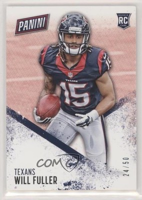 2016 Panini Day Thick Stock 24/50 Will Fuller V #59 Rookie RC 0hs8