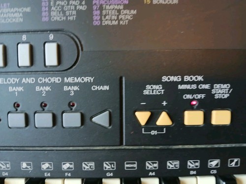 Yamaha PSR-310 Electronic Digital Keyboard 61 Tasten schöner Klang - Bild 11 von 15