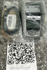 Zebra QLn220 Mobile Barcode Thermal Printer WiFi BT USB GOOD WORKING
