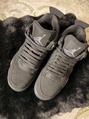 Jordan Air Jordan 4 Retro Black Cat 2020 Black Nubuck Mid-Top CU1110-010