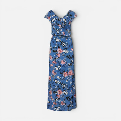 whkmp s beachwave women's dress maxi dress casual summer, blue, 52
